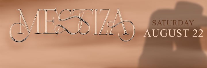MËSTIZA | Las Rocas - sábado 22 agosto