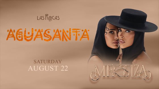 MËSTIZA | Las Rocas - 22 AGO 2026